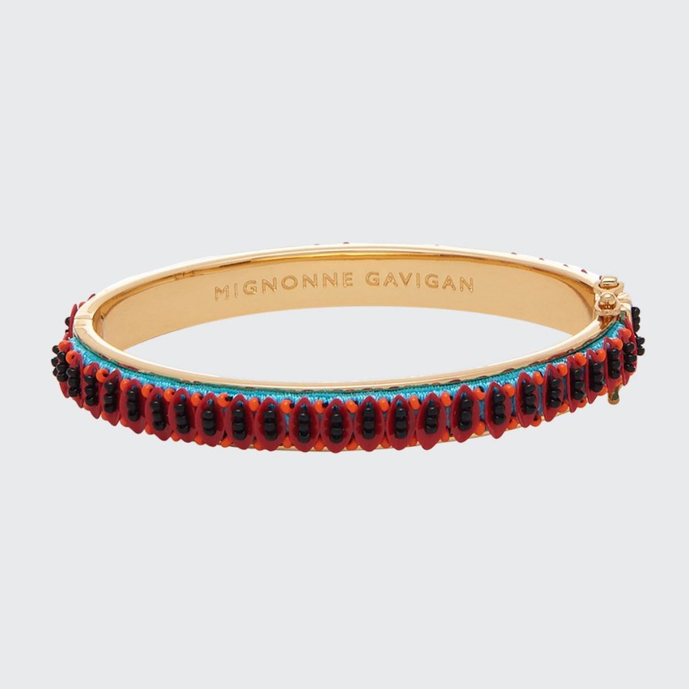 MIGNONNE GAVIGAN MARIANA PETITE BEAD BANGLE